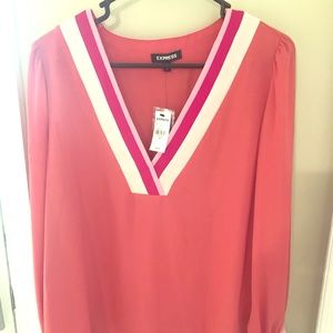 Express v neck blouse